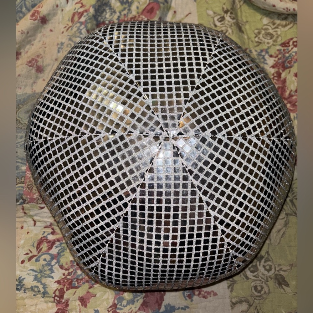 NWT Giant 16in Disco Ball Decorative Pillow